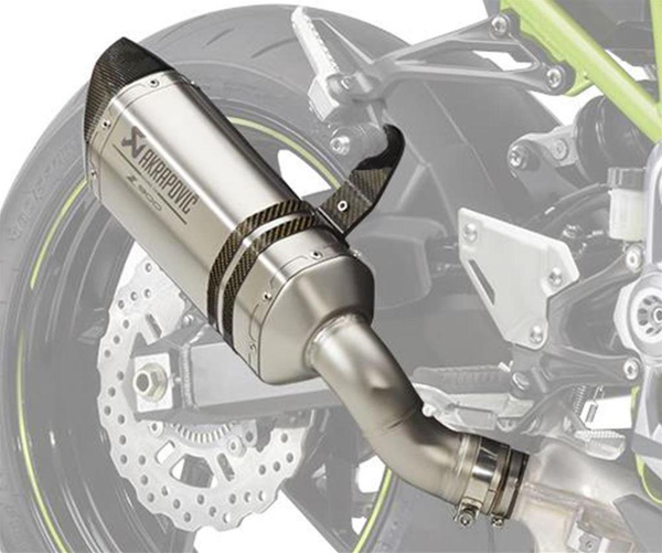Akrapovič Titanium Sports Exhaust (Z900 70kW)